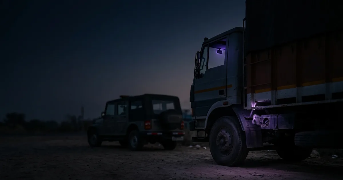 Stop Driver Theft & False Challans: The Best Dual-Lens Dashcam for Truck Driver Monitoring (DMS) in India