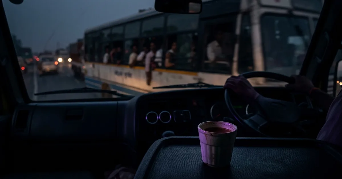 That Last Cup of Chai Won't Prevent a 50-Lakh Pile-up. Your Driver's Eyes Will.