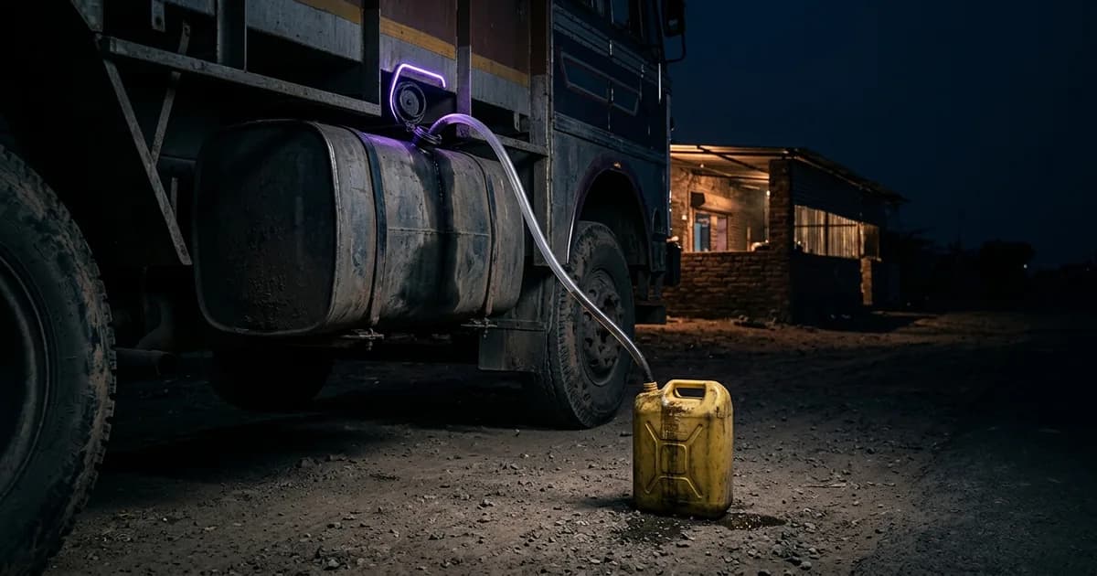 That Dhaba Stop Cost You 50 Litres: A Real Guide on How to Prevent Fuel Theft in Trucks